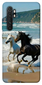 Чехол Beach Horses для Xiaomi Mi Note 10 Lite