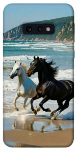 Чохол Beach Horses для Galaxy S10e