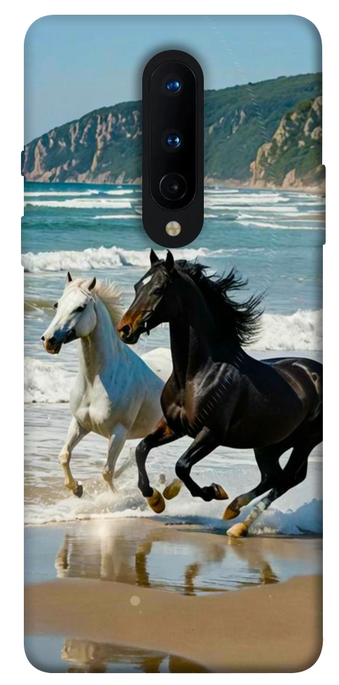 Чехол Beach Horses для OnePlus 8