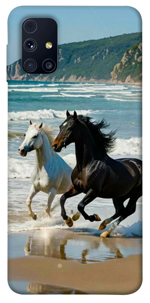 Чехол Beach Horses для Galaxy M31s