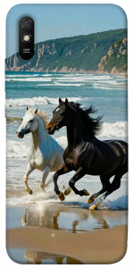 Чехол Beach Horses для Xiaomi Redmi 9A