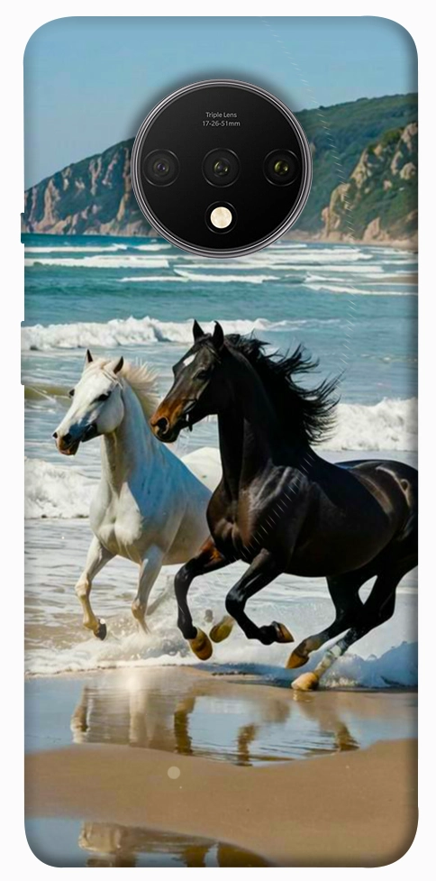 Чехол Beach Horses для OnePlus 7T
