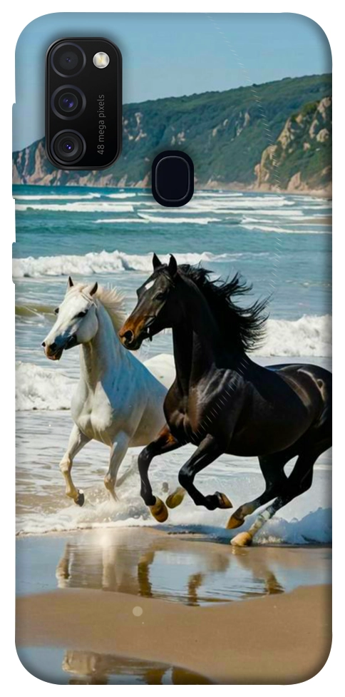 Чехол Beach Horses для Galaxy M30s