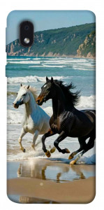 Чохол Beach Horses для Samsung Galaxy M01 Core