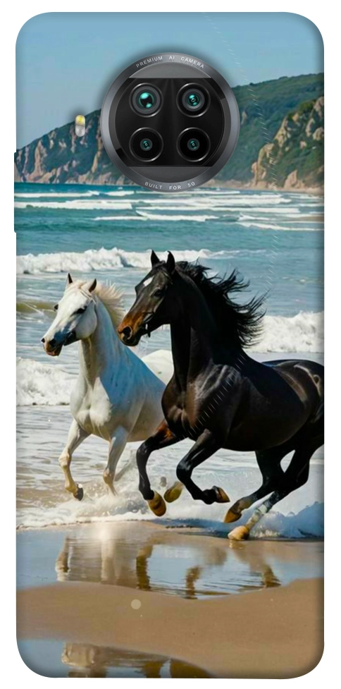 Чехол Beach Horses для Xiaomi Mi 10T Lite
