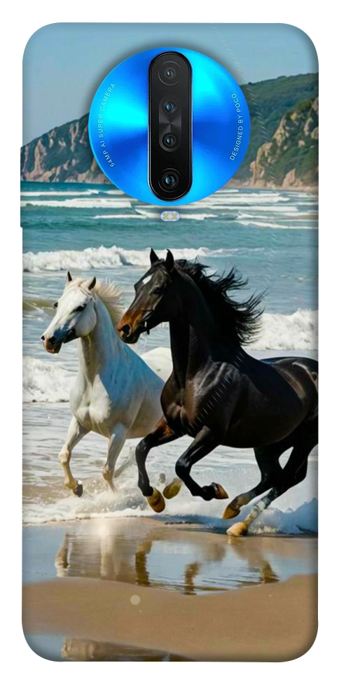 Чехол Beach Horses для Xiaomi Redmi K30