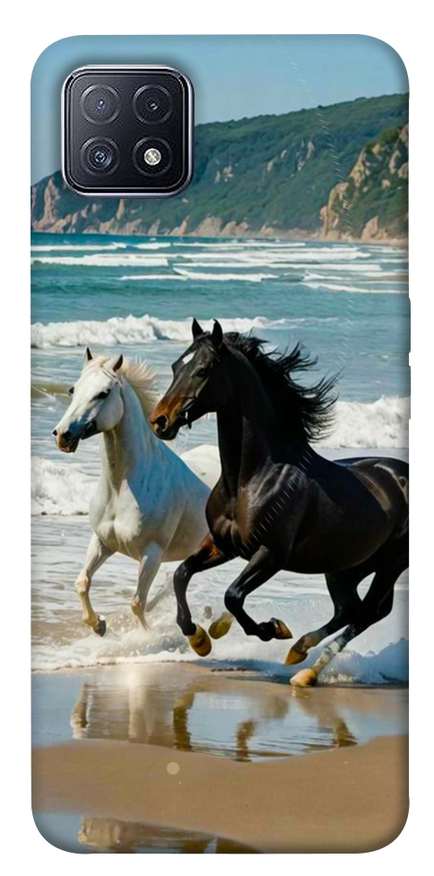 Чехол Beach Horses для Oppo A73