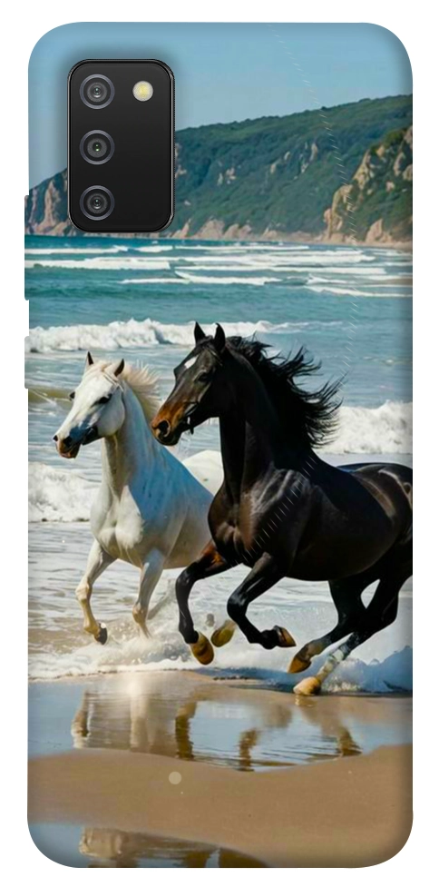 Чехол Beach Horses для Galaxy A02s