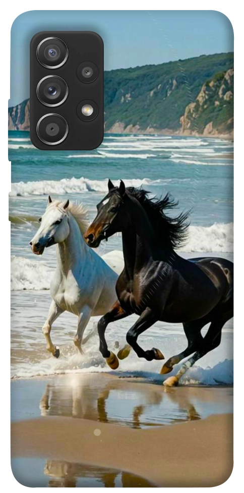 Чехол Beach Horses для Galaxy A72 5G