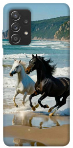 Чехол Beach Horses для Samsung Galaxy A72 4G