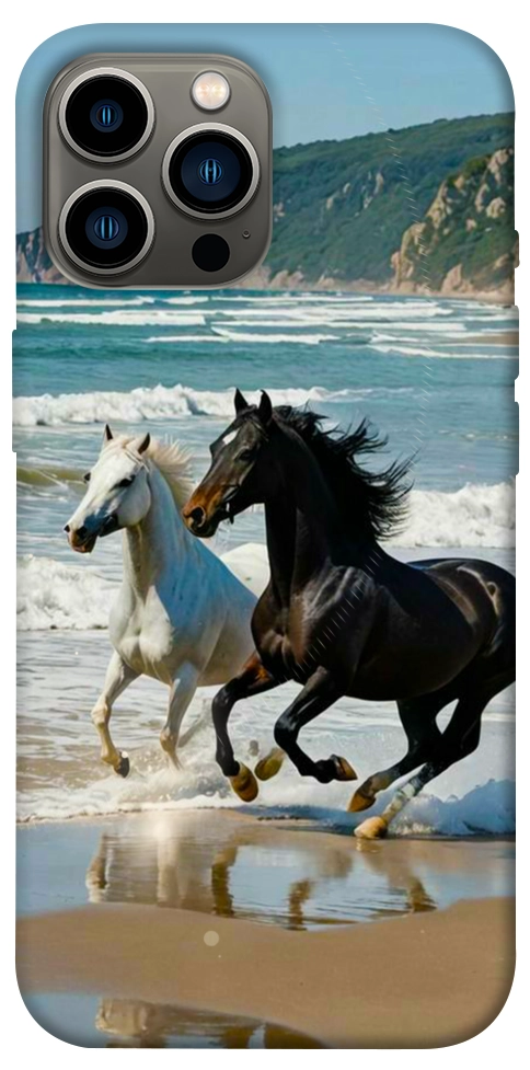 Чохол Beach Horses для iPhone 13 Pro Max