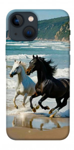 Чохол Beach Horses для iPhone 13 mini