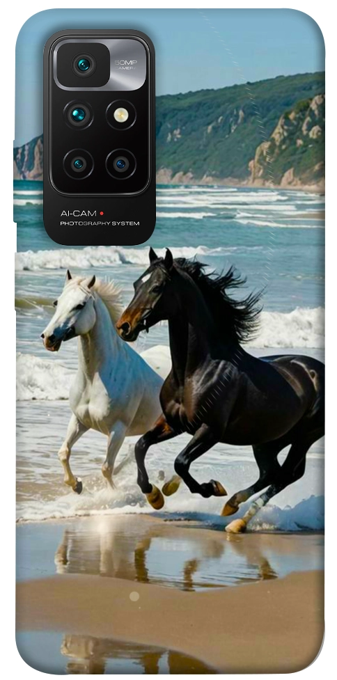 Чехол Beach Horses для Xiaomi Redmi 10