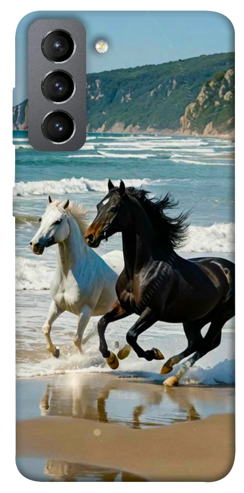 Чехол Beach Horses для Galaxy S21 FE