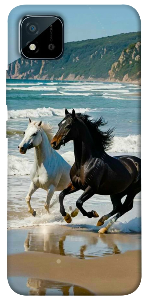 Чехол Beach Horses для Realme C11 (2021)