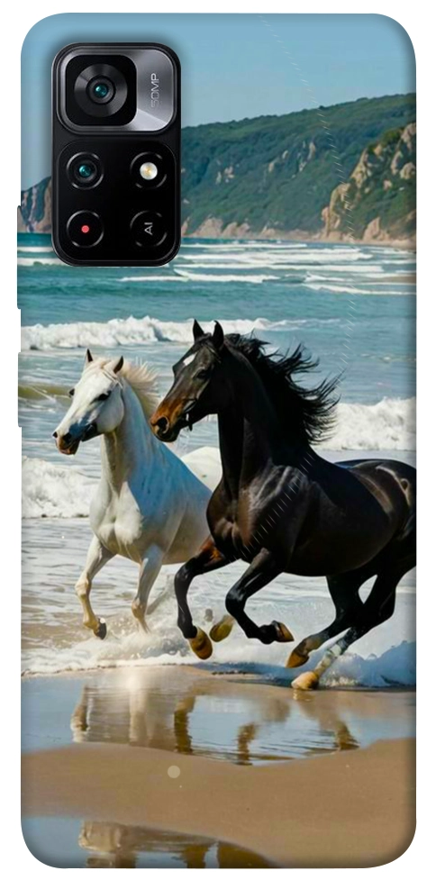 Чехол Beach Horses для Xiaomi Poco M4 Pro 5G