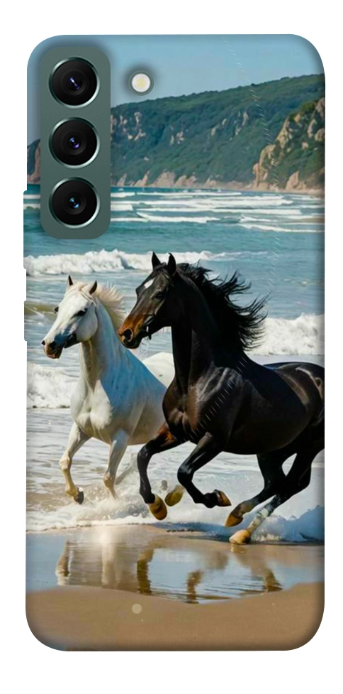 Чохол Beach Horses для Galaxy S22