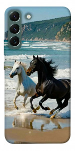 Чохол Beach Horses для Galaxy S22+