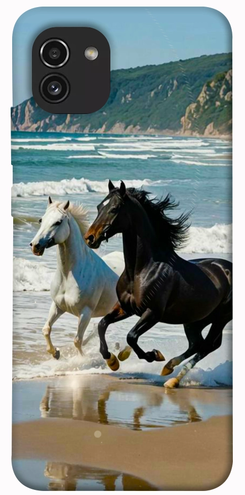 Чехол Beach Horses для Galaxy A03