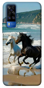 Чехол Beach Horses для Vivo Y51a