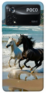 Чохол Beach Horses для Xiaomi Poco X4 Pro