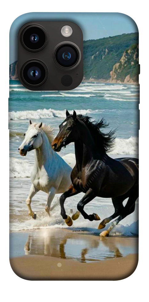 Чехол Beach Horses для iPhone 14 Pro