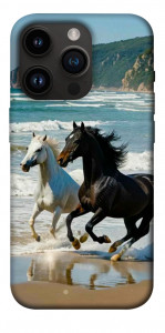 Чехол Beach Horses для iPhone 14 Pro