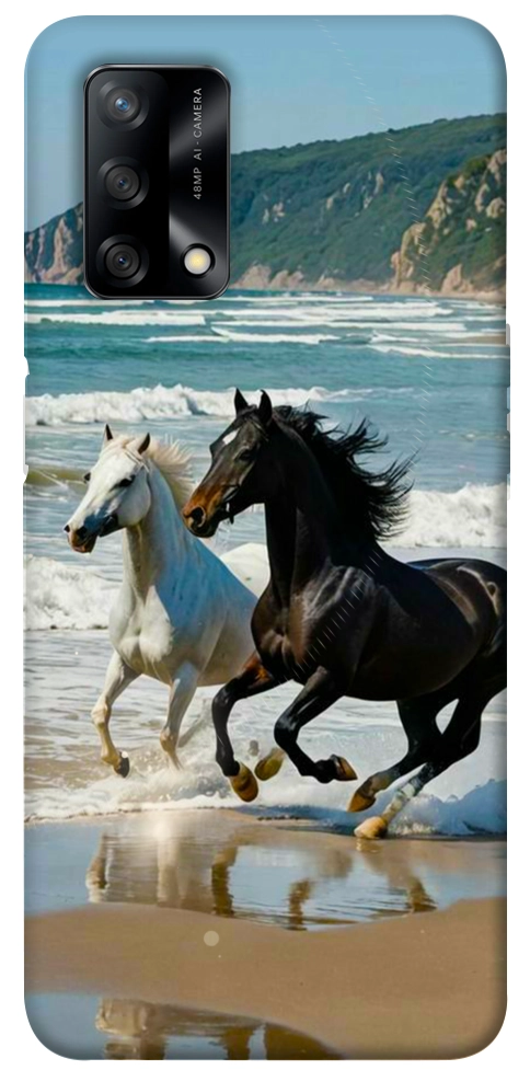 Чохол Beach Horses для Oppo F19