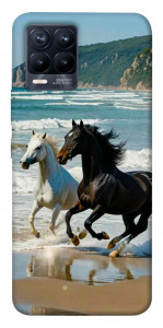 Чехол Beach Horses для Realme 8 Pro