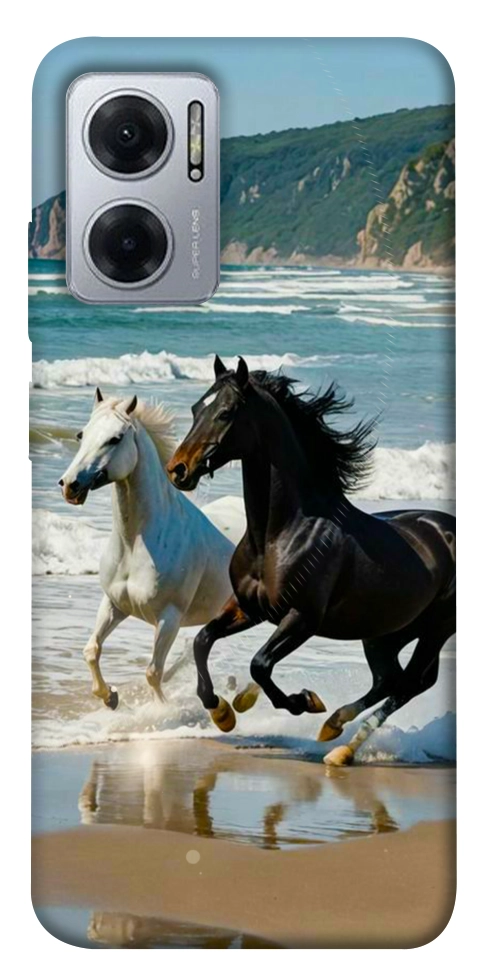 Чехол Beach Horses для Xiaomi Redmi Note 11E