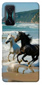 Чохол Beach Horses для Xiaomi Redmi K50 Gaming