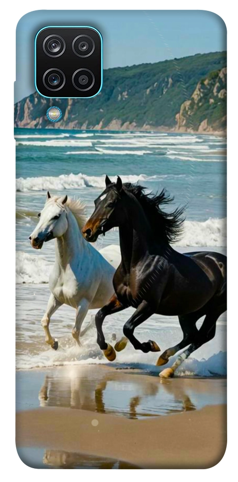Чохол Beach Horses для Galaxy M12