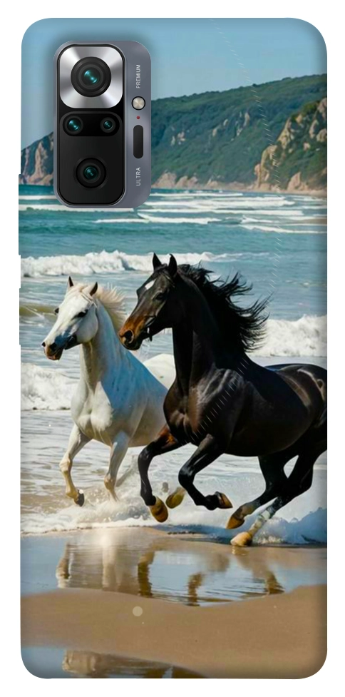 Чехол Beach Horses для Xiaomi Redmi Note 10 Pro Max