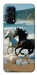 Чехол Beach Horses для Oppo Reno 5 4G