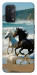 Чехол Beach Horses для Oppo A74 5G