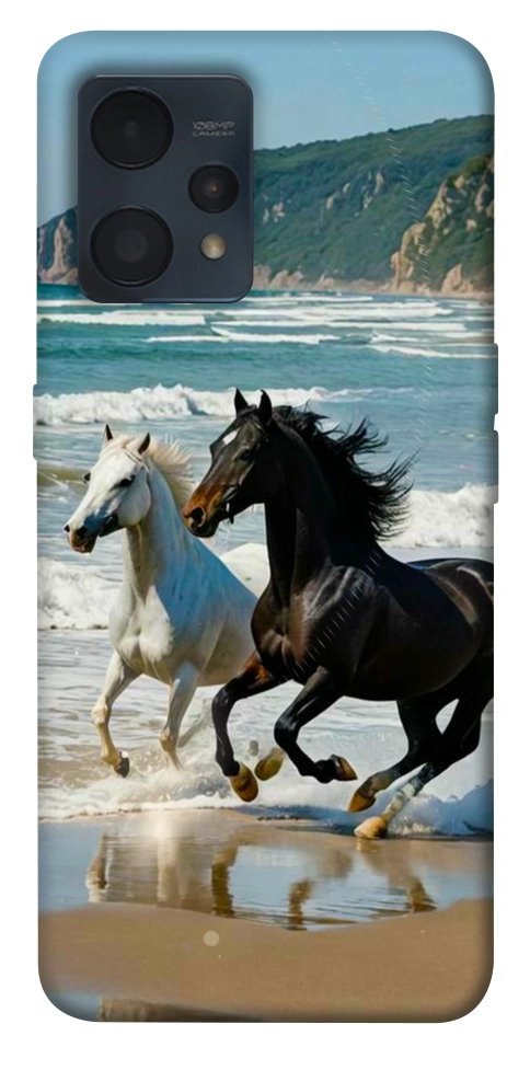 Чехол Beach Horses для Realme 9 Pro+