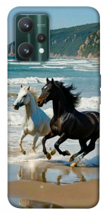 Чехол Beach Horses для Realme 9 Pro