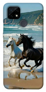 Чохол Beach Horses для Realme C21