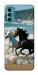 Чехол Beach Horses для Motorola Moto G60