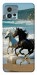 Чехол Beach Horses для Motorola Moto G72