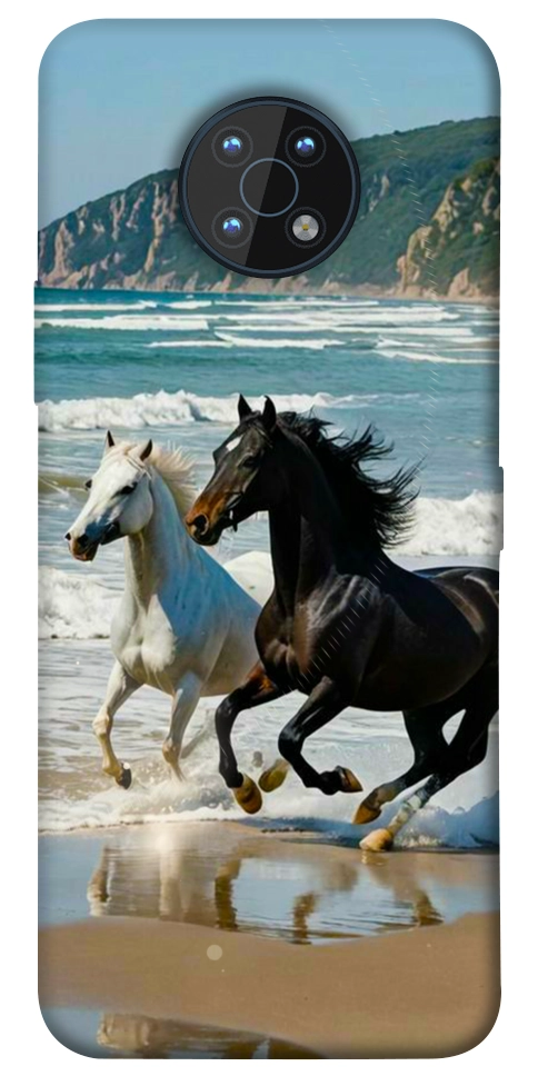 Чехол Beach Horses для Nokia G50