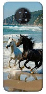 Чохол Beach Horses для Nokia G50