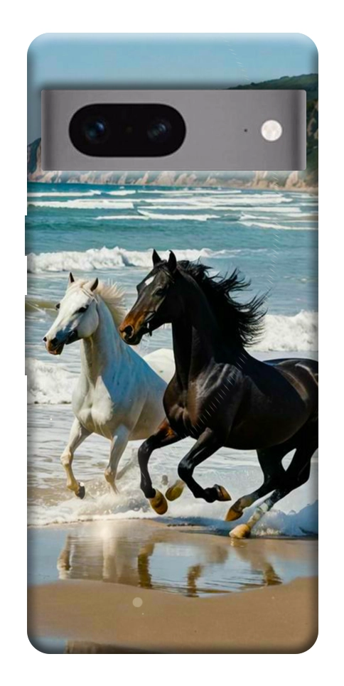 Чехол Beach Horses для Google Pixel 7