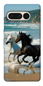 Чехол Beach Horses для Google Pixel 7 Pro