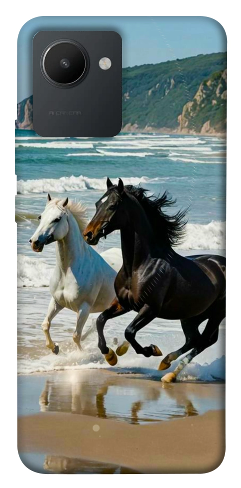 Чехол Beach Horses для Realme C30s