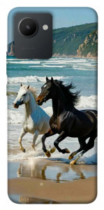Чохол Beach Horses для Realme C30s