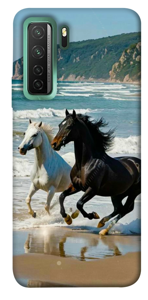 Чехол Beach Horses для Huawei nova 7 SE