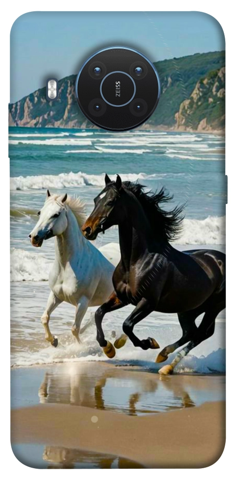 Чехол Beach Horses для Nokia X20