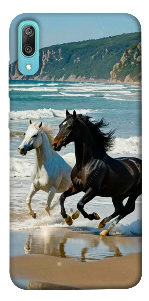 Чехол Beach Horses для Huawei Y6 Pro (2019)