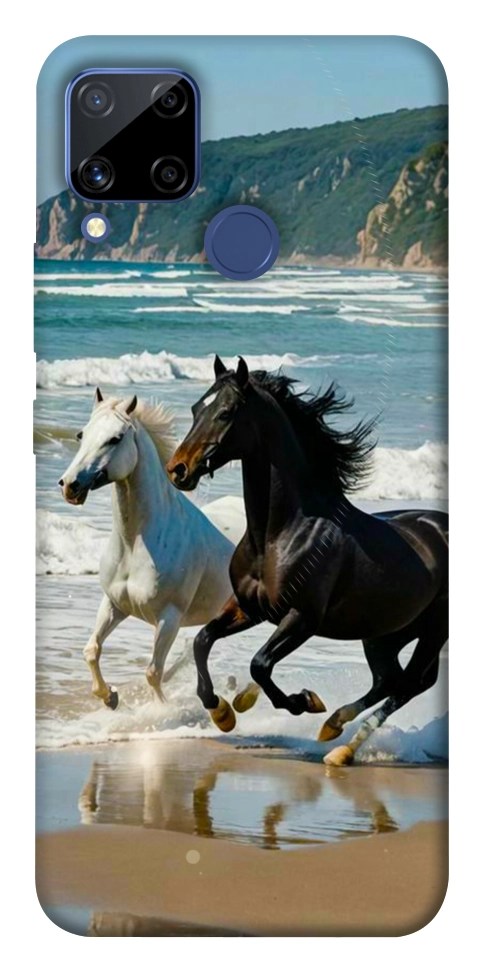 Чехол Beach Horses для Realme C15